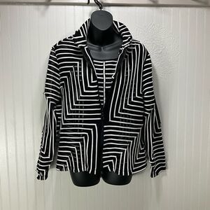 DAMEE, INC 2 Piece Sheer Blouse and Jacket Set